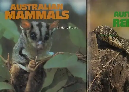 Frauca, Harry: Australian Reptiles / Australian Mammals - 2 Titles of Australian Universities Press Nature Library. 