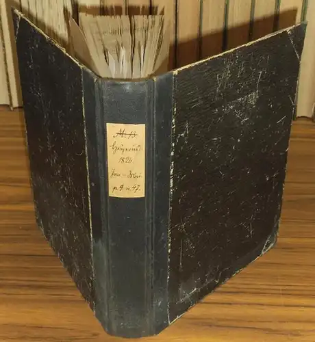 Hesperus. - Andre, Christian Karl: Hesperus. Encyclopädische Zeitschrift für gebildete Leser. Nro. I vom 2. Januar 1826 bisNr. 129 vom 31. Mai 1826 komplett mit der Beilage Intelligenz-Blatt Nro 1. 