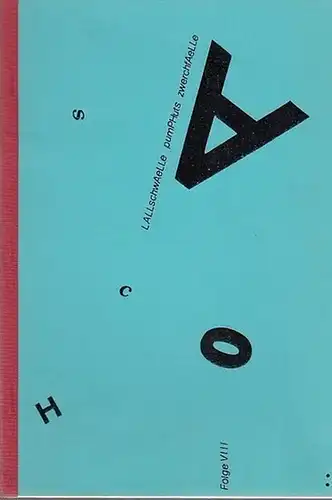 HINEINNEHMER : Peter Huckauf ( C ): Ach so. LALLschwAeLLe pumPHuts zwerchfAeLLe .   Folge VIII. (okt. / nov. 1983 ).
