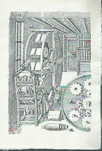Werkstätten Jakob Kohnert KG, Wilmersdorfer Straße 60 - 61, Berlin: Glückwunsch der Bibliotheksbuchbinderei Jacob Kohnert zum Jahreswechsel [1978]. 