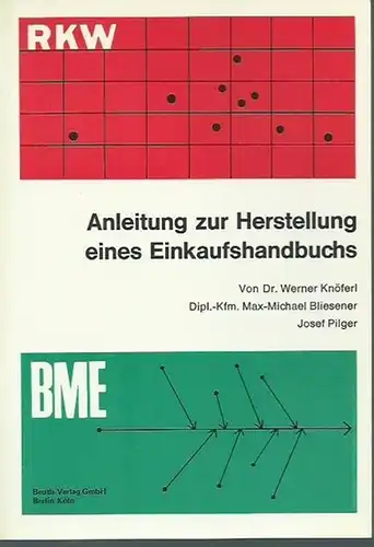 Knöferl, Werner / Max-Michael Bliesener / Josef Pilger: Anleitung zur Herstellung eines Einkaufshandbuchs. 