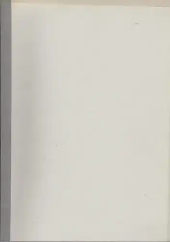 Der Goldene Schuss, Folge 38. Ablaufskript für die Sendung am 27. 2. 1969. Mit kurzem signierten Anschreiben des Verfassers an Frau Thaer