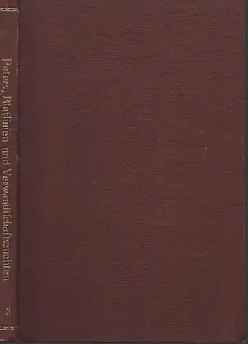 Peters, J: Über Blutlinien und Verwandtschaftszuchten nach Erhebungen der Ostpreussischen Holländer Herdbuchgesellschaft. (= Arbeiten der Deutschen Gesellschaft für Züchtungskunde. Heft 3). Aus dem Inhalt. 