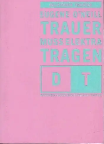 Trauer muss Elektra tragen. Trilogie : Heimkehr. Die Gejagten . Die Verfluchten.  DramaturgieRedaktion:  Bettina Schültke.  Bühnenbild : Peter Schubert. Regie /.. 