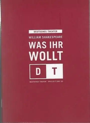 Was Ihr wollt.  Regie : Staffan Valdemar Holm.  Bühne/Kostüme :  Bente Lykke Möller. Musik: Dan Gisen Malmquist/Valentin Gregor. Dramaturgie : Bettina Schültke.. 