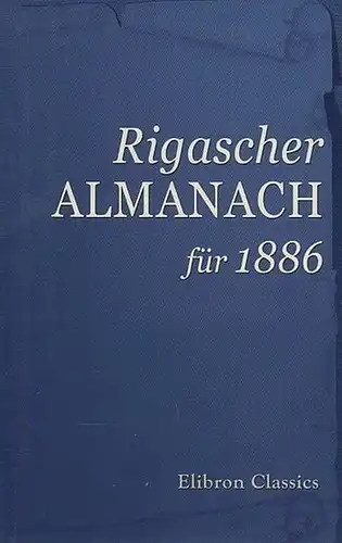 Rigascher Almanach für 1886