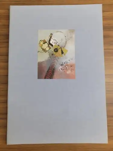 Carle, Pontus (Illustrationen). - Barck, Maximilian (Hrsg. Und Verfasser): Autistische Hieroglyphen. Mit sechs Lithographien von Pontus Carle. 