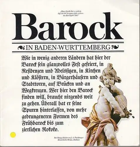 Hrsg.Landesfremdenverkehrsverband Baden-Württemberg: Barock in Baden-Württemberg. 