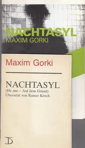 Maxim Gorki Theater Berlin.  Maxim Gorki: Nachtasyl.   Spielzeit 2003 /2004. Indentant Volker Hesse.   Regie  Alexander Lang.   Bühne...