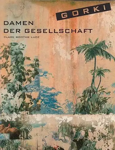 Damen der Gesellschaft.  51. Spielzeit 2002 / 2003.   Intendant  Volker Hesse. Regie  Adriana Altaras.   Bühne  Christoph Schubiger.. 