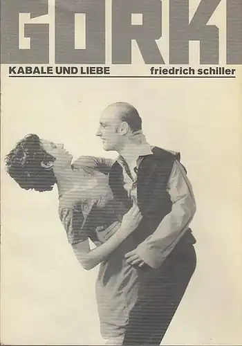 Maxim Gorki Theater Berlin.  Friedrich Schiller: Kabale und Liebe alias Louise Millerin.   Spielzeit 1995 / 1996.  Intendant   Bernd Wilms.    Regie Günther Gerstner. Bühne Marcel Keller.  Kostüme Kristine Upesieja.    Dramaturgie Manfred Möckel.  Dars...