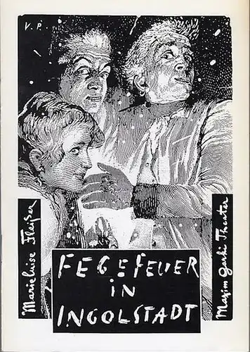 Fegefeuer in Ingoldstadt. Eine Tragikomödie.   Spielzeit 19965 / 1996.  Intendant   Bernd Wilms.    Regie Lore Stefanek. Bühne.. 