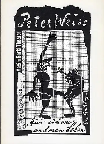 Aus einem anderen Leben. Eine Ermittlung.  Spielzeit  1994 / 1995. Indentant Bernd Wilms. Regie Jochen Fölster.  Bühne  Hansjörg Hartung. Kostüme.. 
