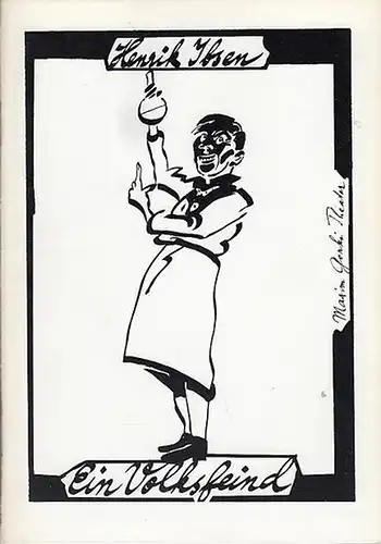 Ein Volksfeind.  Spielzeit  1992 / 1993.  Intendant Albert Hetterle.  Regie / Bühnenbild Siegfried Bühr.   Kostüme Dorothea Katzer.. 