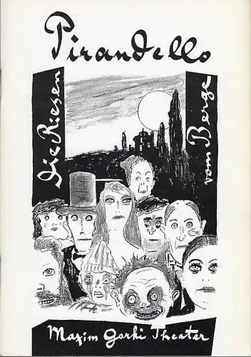 Maxim  Gorki Theater Berlin.  Luigi Pirandello: Die Riesen vom Berge. Mythos (Fragment).  Spielzeit  1993 / 1994. Intendant Albert Hetterle.  Regie...