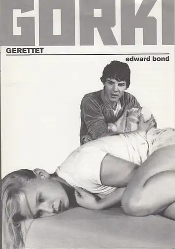 Gerettet.   Spielzeit  2000 / 2001.  Intendant Bernd Wilms.  Regie Grazyna Kania. Bühne Amatthias Schaller.   Dramaturgie Birgit Rasch.  Musik Mario Verandi.  Darsteller Felix R. Klare / Stephanie Schönfeld / Monika Hetterle / Thomas Neumann u.a