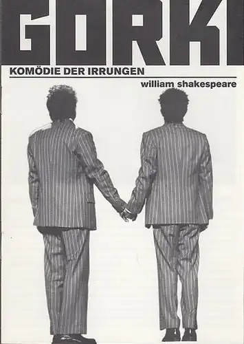 Maxim Gorki Theater Berlin.  William Shakespeare: Komödie der Irrungen.  Spielzeit  2000 / 2001.  Intendant Berd Wilms. Regie Martin Duncan. Bühne /.. 