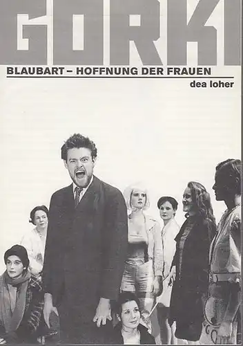 Maxim Gorki Theater Berlin.  Dea Loher: Blaubart - Hoffnung der Frauen.  Spielzeit 1999 / 2000.  Intendant Bernd Wilms. Regie Aureliusz Smigiel. Ausstattung  Magdalena Musial. Dramaturgie  Manfred Möckel. Musik  Stefan Bieniek.  Darsteller Maximilian G...