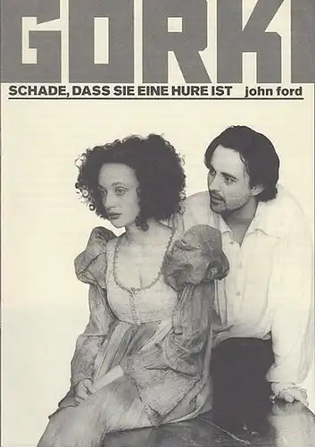Maxim Gorki Theater Berlin. John Ford: Schade, dass sie eine Hure ist.  Spielzeit 1998 / 1999.  Intendant Bernd Wilms. Regie Katharina Thalbach. Mitarbeit...