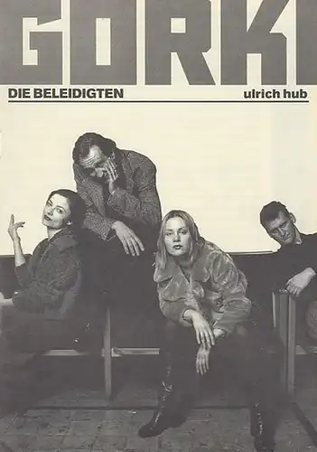 Die Beleidigten.  Spielzeit 1998 / 1999. Intendant Bernd Wilms.  Regie Ulrich Hub.  Ausstattung Monika Morsbach / Anja Niehaus.  Dramaturgie Sonja bachmann.   Darsteller Peter Lohmeyer / Ingo Naujoks / Nana Krüger / Antje Schmidt