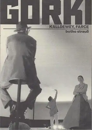 Maxim Gorki Theater Berlin.  Botho Strauß: Kalldewey, Farce.  Spielzeit 1998 / 1999.  Intendant Bernd Wilms. Regie  Mark Zurmühle.  Ausstattung.. 