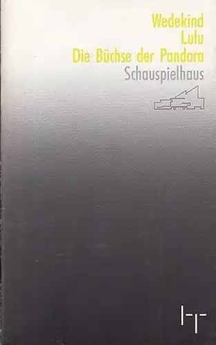 Lulu     Die Büchse der Pandore.  Eine Monstretragödie. Spielzeit  1994 / 1995. Programmheft  Nr.20 . Intendant  Eberhard Witt.. 