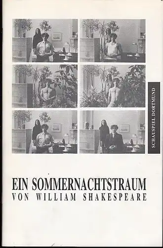 Schauspiel Dortmund. William Shakespeare: Ein Sommernachtstraum.   Spielzeit 1994 / 1995.  Generalintendant  Horst Fechner.  Inszenierung Sewan Latchinian.  Bühne  Tobias...