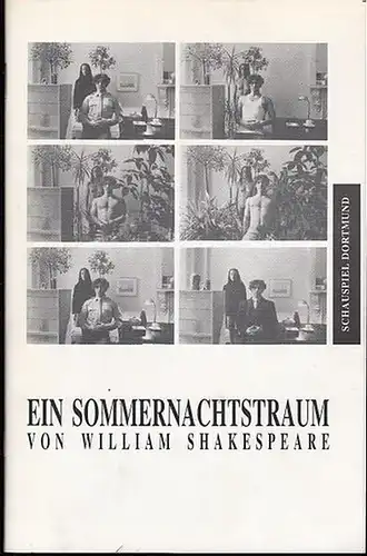 Schauspiel Dortmund. William Shakespeare: Ein Sommernachtstraum.   Spielzeit 1994 / 1995.  Generalintendant  Horst Fechner.  Inszenierung Sewan Latchinian.  Bühne  Tobias.. 