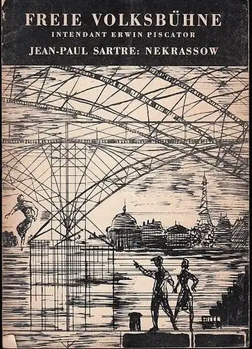 Freie Volksbühne. Berlin.   Jean-Paul Sartre: Nekrassow. Schauspiel in 9 Bildern.      Spielzeit  1964 / 1965. Heft 5...