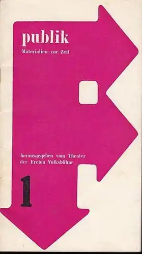 Freie Volksbühne Berlin.  1 / 1967.  Rolf Hochhuth: Soldaten. Tragödie. Nekrolog auf Genf. Uraufführung. Spielzeit  1967.  Regie H.Ch.Blech.  Hans Schweikart...