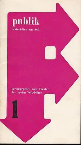 Freie Volksbühne Berlin.  1 / 1967.  Rolf Hochhuth: Soldaten. Tragödie. Nekrolog auf Genf. Uraufführung. Spielzeit  1967.  Regie H.Ch.Blech.  Hans Schweikart.. 