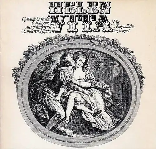 Helen Vita. Galante & freche Chansons aus Frankreich & anderen Ländern. Für Jugendliche ungeeignet.  Am Flügel Paul Klein. u.a.: Brandin / Jojic; Brecht / Weill; Kästner / Nick; Tucholsky / Bienert; Brandin / Grund