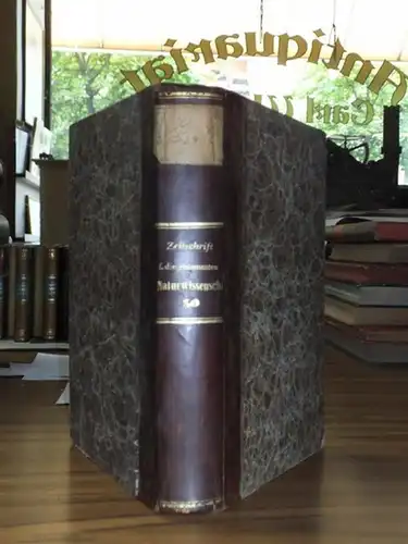 Zeitschrift für die gesammten Naturwissenschaften. - C. Giebel / M. Siewert (Red.): Zeitschrift für die gesammten (gesamten) Naturwissenschaften. Jahrgang 1867. Dreissigster ( 30. ) Band. Mit acht Tafeln und zwei Holzschnitten. 