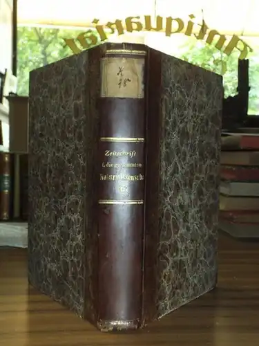 Zeitschrift für die gesammten Naturwissenschaften. - C. Giebel / M. Siewert (Red.): Zeitschrift für die gesammten (gesamten) Naturwissenschaften. Jahrgang 1868. Einunddreissigster ( 31. ) Band. Mit zwei Holzschnitten. 