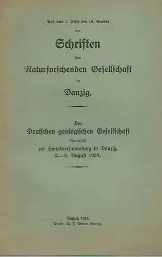 Kuhse, Fritz: Die Geologie in der Naturforschenden Gesellschaft in Danzig. In: Schriften der Naturforschenden Gesellschaft in Danzig. Aus dem 2. Hefte des 10. Bandes. Der.. 
