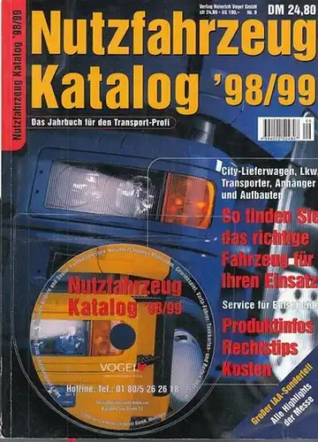 NutzfahrzeugKatalog: Nutzfahrzeug - Katalog  1998 / 1999.  Das Jahrbuch für den Transport-Profi. City-Lieferwagen, Lkw, Anhänger und Aufbauten.  So finden Sie das richtige...