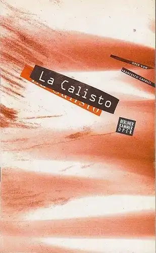 Berliner Kammeroper. Oper von Cavalli, Francesco.  Libretto von Faustini , Giovanni: La Calisto.  Spielzeit  1995.  Inszenierung   Akina, Henry...