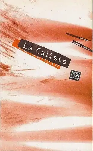 La Calisto.  Spielzeit  1995.  Inszenierung   Akina, Henry.   Musikalische Leitung    Jones, B.L.    Bühne.. 