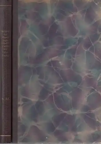 Fortschritte der Mineralogie, Kristallographie und Petrographie.   Eitel, W. (Herausgeber).   R.L. Parker / A. Geller / H. Seifert (Aufsätze): Fortschritte der Mineralogie.. 
