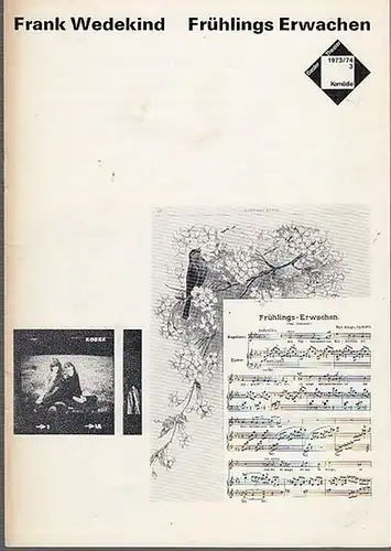 Frühlings Erwachen. Spielzeit  1973 / 1974   3. Inszenierung  Rudolph, Niels Peter.  Kostüme Kneidl, Karl / Grieble, Yvonne.  Bühne.. 