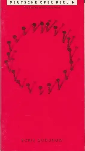 Boris Godunow. Neuinszenierung / Premiere.  Spielzeit 1995. Generalintendant  Götz, Friedrich / Musikalische Leitung Burgos, Rafael Frühbeck de.  Inszenierung  Friedrich, Götz.. 