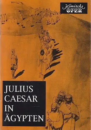 Julius Caesar in Ägypten.  Spielzeit 1995. Inszenierung  Kupfer, Harry.   Musikalische Leitung   Famcombe, Sir Charles.  Bühne  Schavenoch, Hans.. 