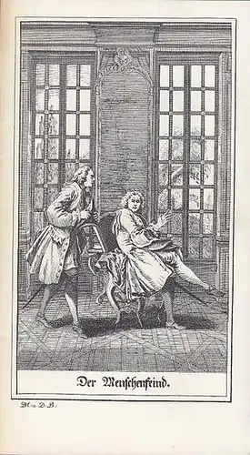 Hamburg, Deutsches Schauspielhaus. Moliere [d.i. Jean Baptiste Poquelin (1622 1673)]: Der Menschenfeind.  Spielzeit 1975.  Generalintendant  Nagel, Ivan. Regie  Noelte, Rudolf.. 