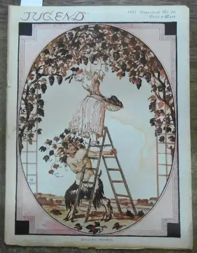 JUGEND    Eugen Kalkschmidt (Hauptschriftltr.)    Fritz v. Ostini / Franz Langheinrich / Carl Franke / Karl Höfle (Schriftltr.).. 