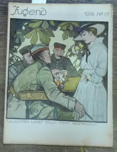 JUGEND   Georg Hirth ( Hrsg.)   F. von Ostini / S. Sinzheimer / A. Matthäi / F. Langheinrich / K. Ettlinger (Red.).. 