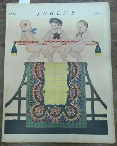 JUGEND    Eugen Kalkschmidt (Hauptschriftltr.)    Fritz v. Ostini / Albert Matthäi / Franz Langheinrich / Carl Franke / Karl Höfle..