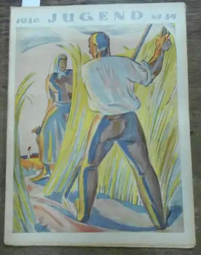 JUGEND    Eugen Kalkschmidt (Hauptschriftltr.)    Fritz v. Ostini / Albert Matthäi / Franz Langheinrich / Carl Franke / Karl Höfle..