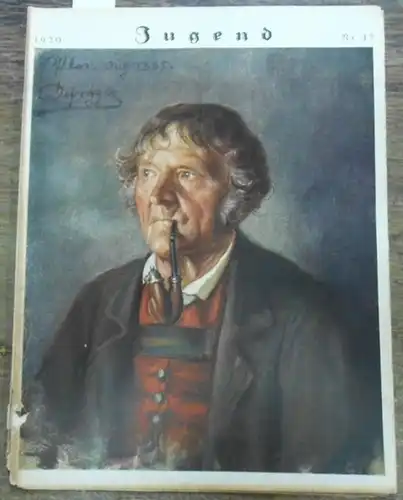 JUGEND    Eugen Kalkschmidt (Hauptschriftltr.)    Fritz v. Ostini / Albert Matthäi / Franz Langheinrich / Carl Franke / Karl Höfle..