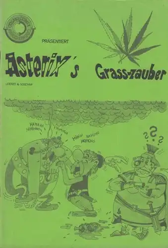 Asterix. - Uderco & Goscinny Asterix`s im Grass - zauber. (= Präsentiert Cosmo Comix Band 1 ). Cosmo Comix Verlag , 2. Auflage ohne Jahr [ ca. 1970 - 1975 ] Originalbroschur, 30 x 21 m, 50 Seiten mit zahlreichen s/w Zeichnungen, gut erhalten. ger