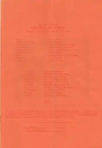 Der Menschenfeind.  Regie Hübchen , Henry.    Bühne  / Kostüm Neumann, Bert.  Dramaturgie Loewe, Felicitas / Zielke, Sabine . Darsteller.. 